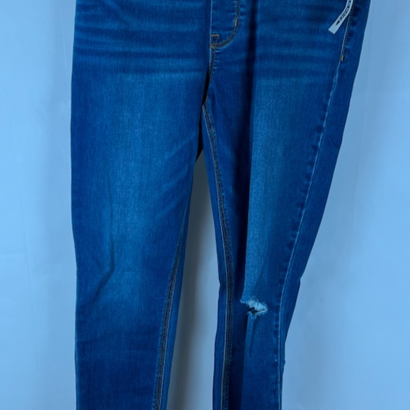 NWT: old navy Mid-Rise Distressed Rockstar Super Skinny Ankle Jeggings (2) $45 - Picture 4 of 13